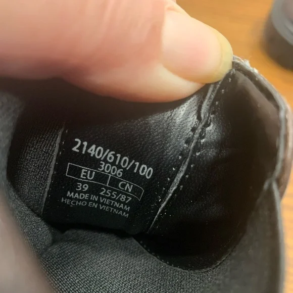 Zara Woman’s EU39 US8 Brown Leather Ankle Elastic Chunky Heel Chelsea Boots - Picture 10 of 11